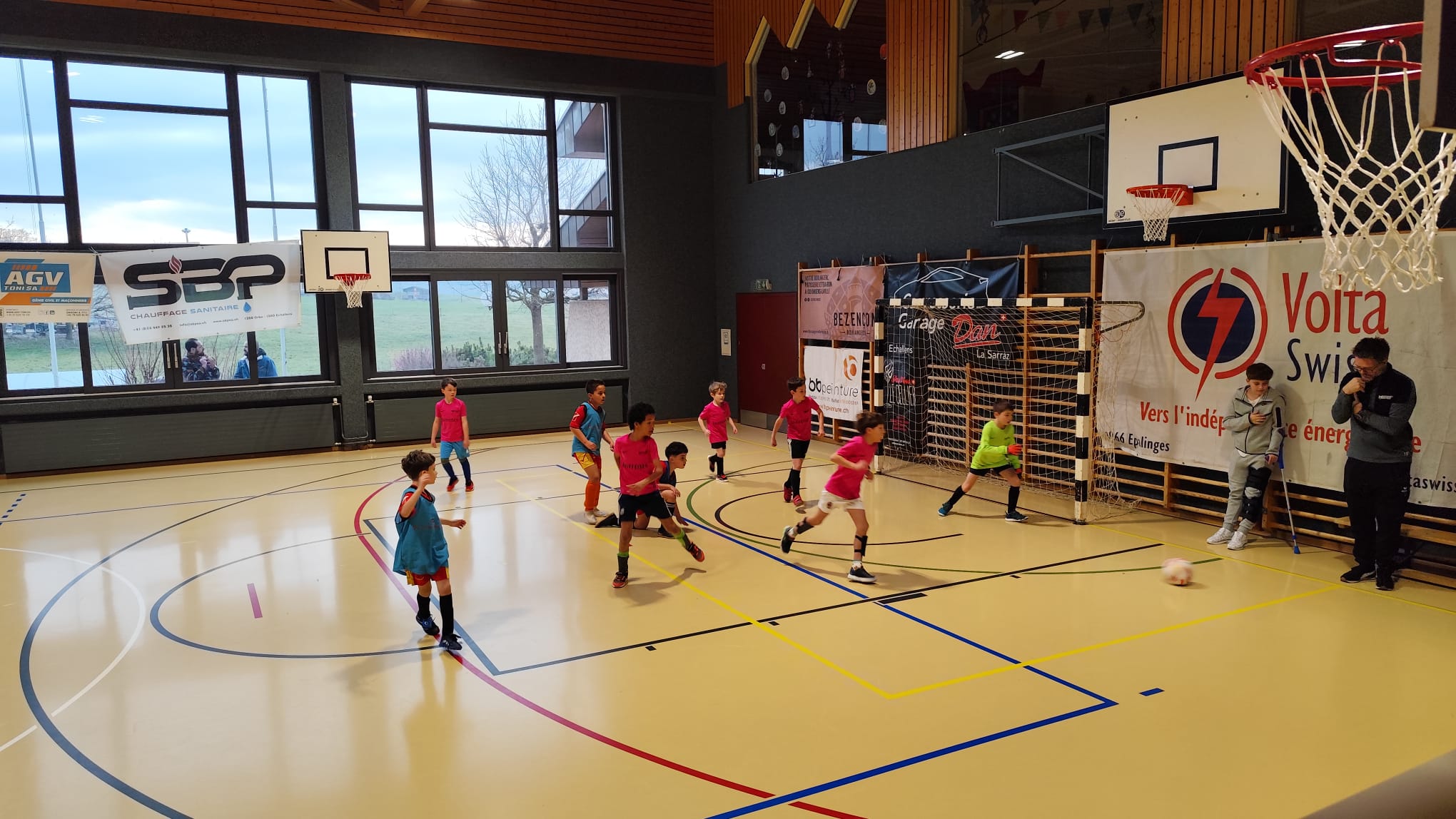 Tournoi juniors en salle